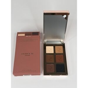 Patrick Ta Deep Toned Eyeshadow Palette - Brown, Black, & Cream Shades